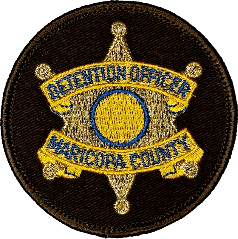 An image of a patch from Maricopa County Sheriff (MCSO)