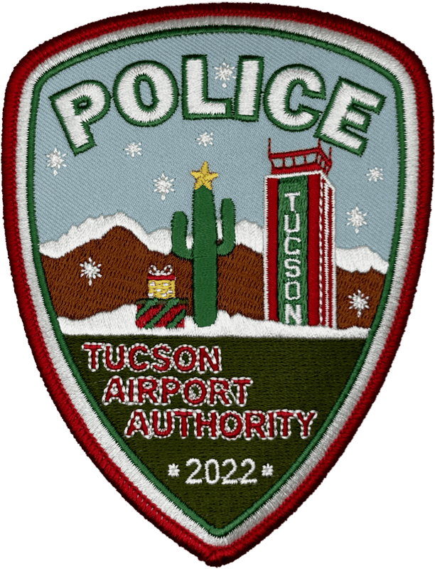 An image of a patch from Tucson Airport Authority Police