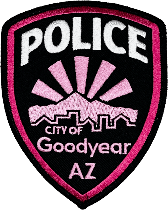 An image of a patch from Goodyear Police