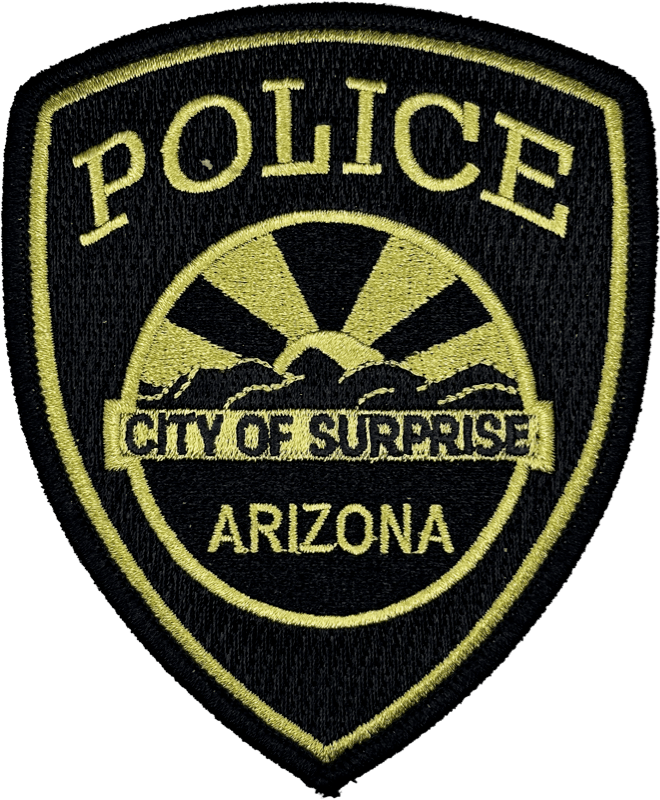 An image of a patch from Surprise Police