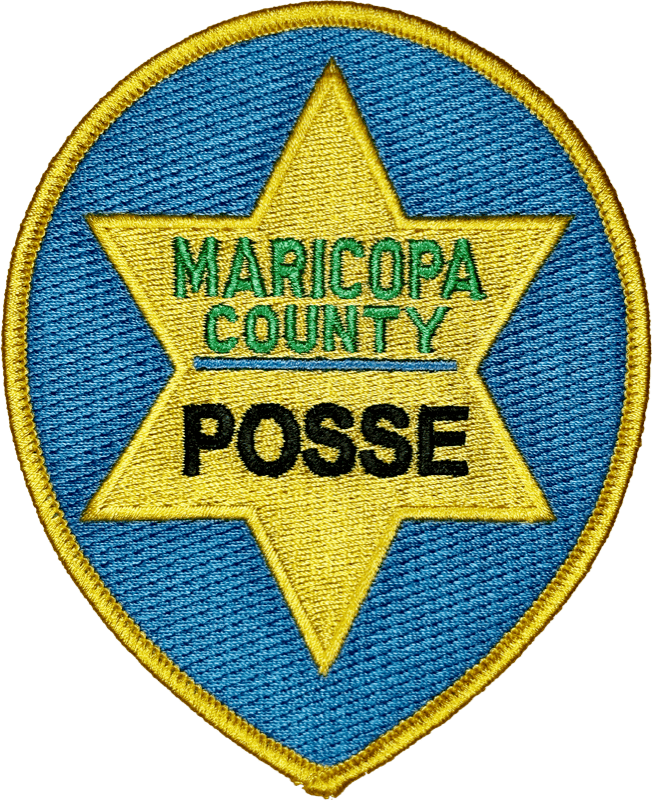 An image of a patch from Maricopa County Sheriff (MCSO)