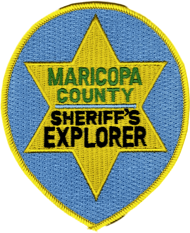 An image of a patch from Maricopa County Sheriff (MCSO)