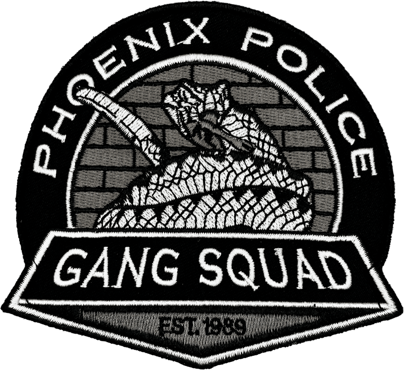 An image of a patch from Phoenix Police