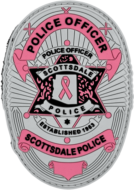 An image of a patch from Scottsdale Police