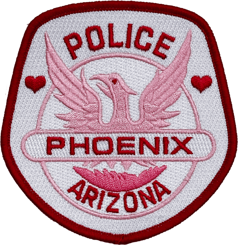 An image of a patch from Phoenix Police