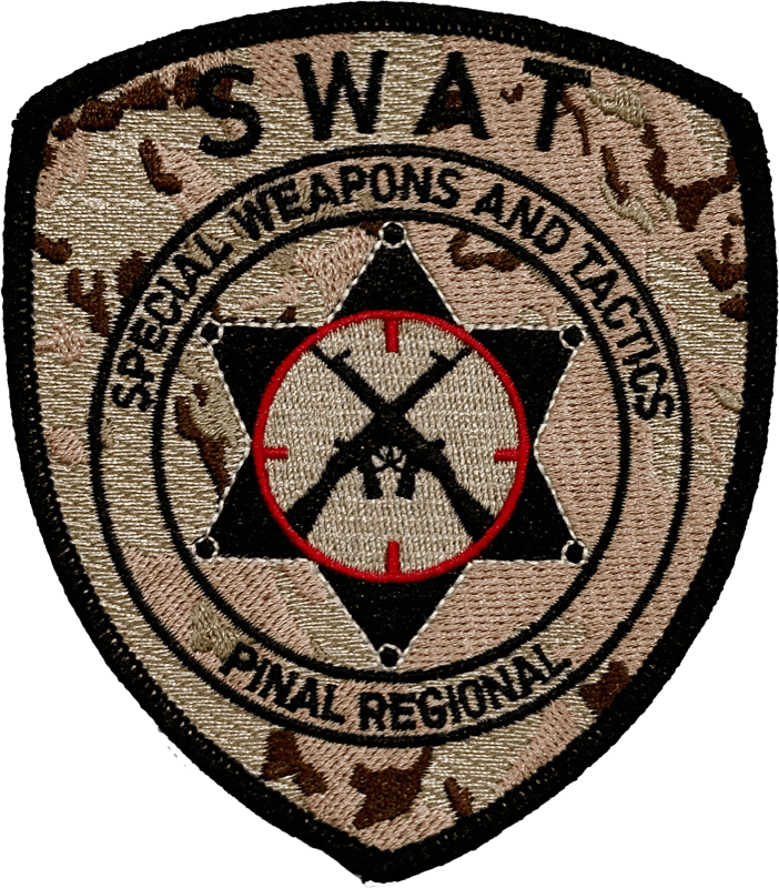 An image of a patch from Pinal County Sheriff