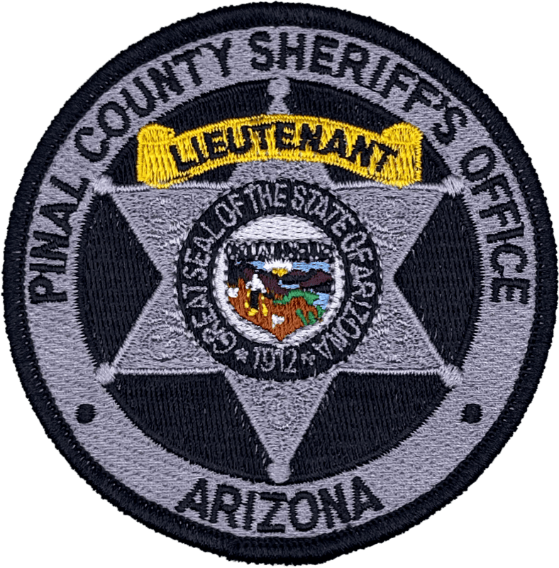 An image of a patch from Pinal County Sheriff