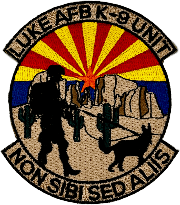 An image of a patch from Luke Air Force Base