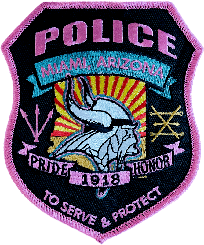 An image of a patch from Miami Police