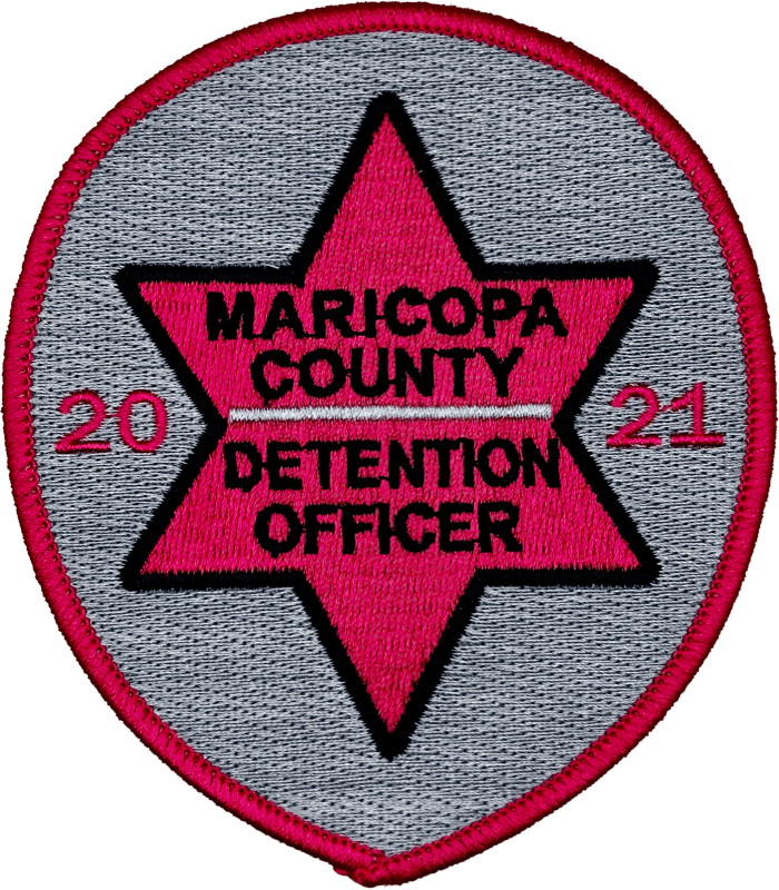 An image of a patch from Maricopa County Sheriff (MCSO)