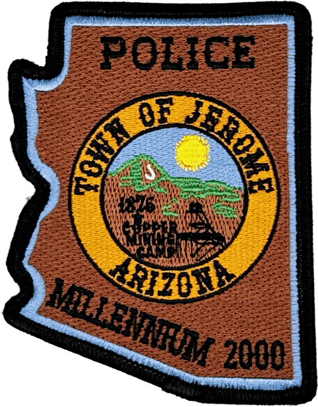 An image of a patch from Jerome Police