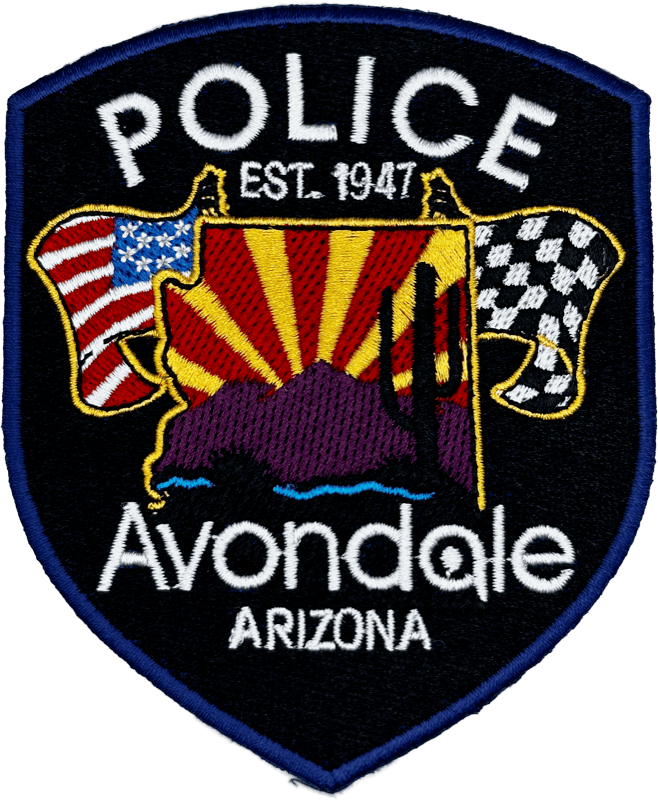 An image of a patch from Avondale Police