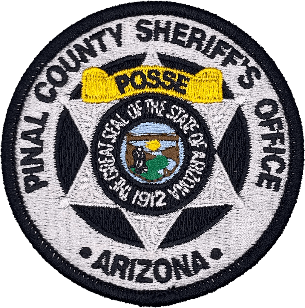 An image of a patch from Pinal County Sheriff