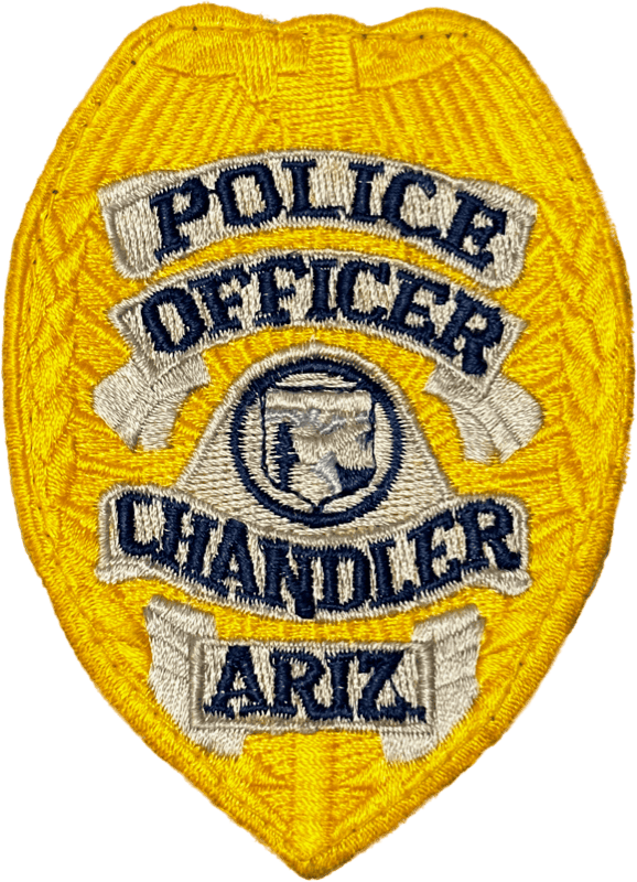 An image of a patch from Chandler Police