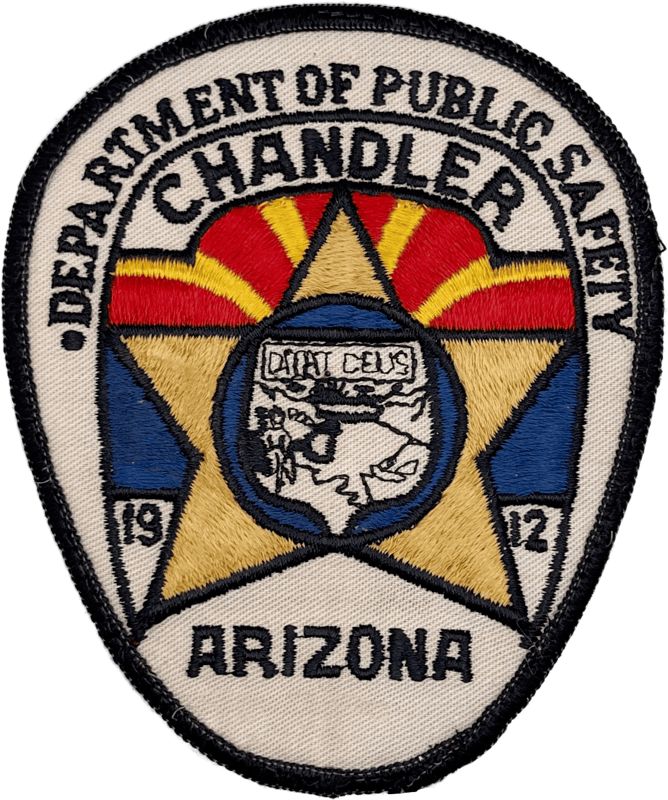 An image of a patch from Chandler Police