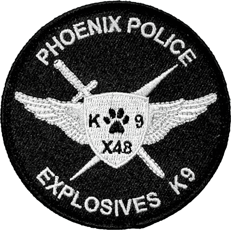 An image of a patch from Phoenix Police