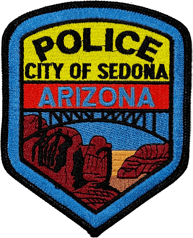 An image of a patch from Sedona Police