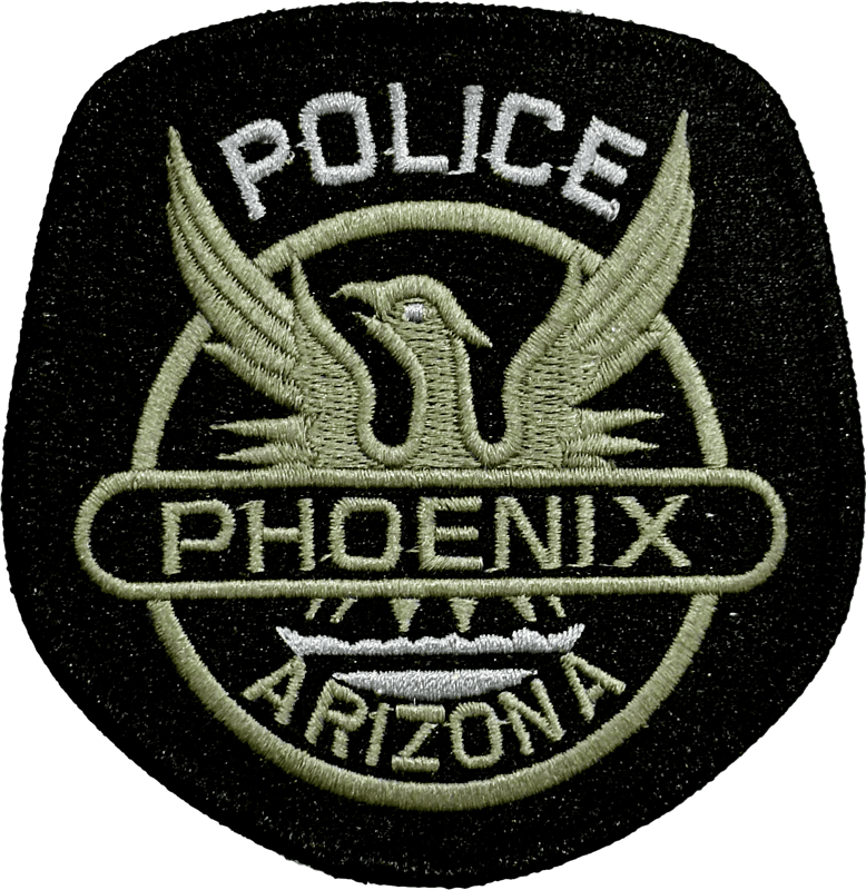 An image of a patch from Phoenix Police