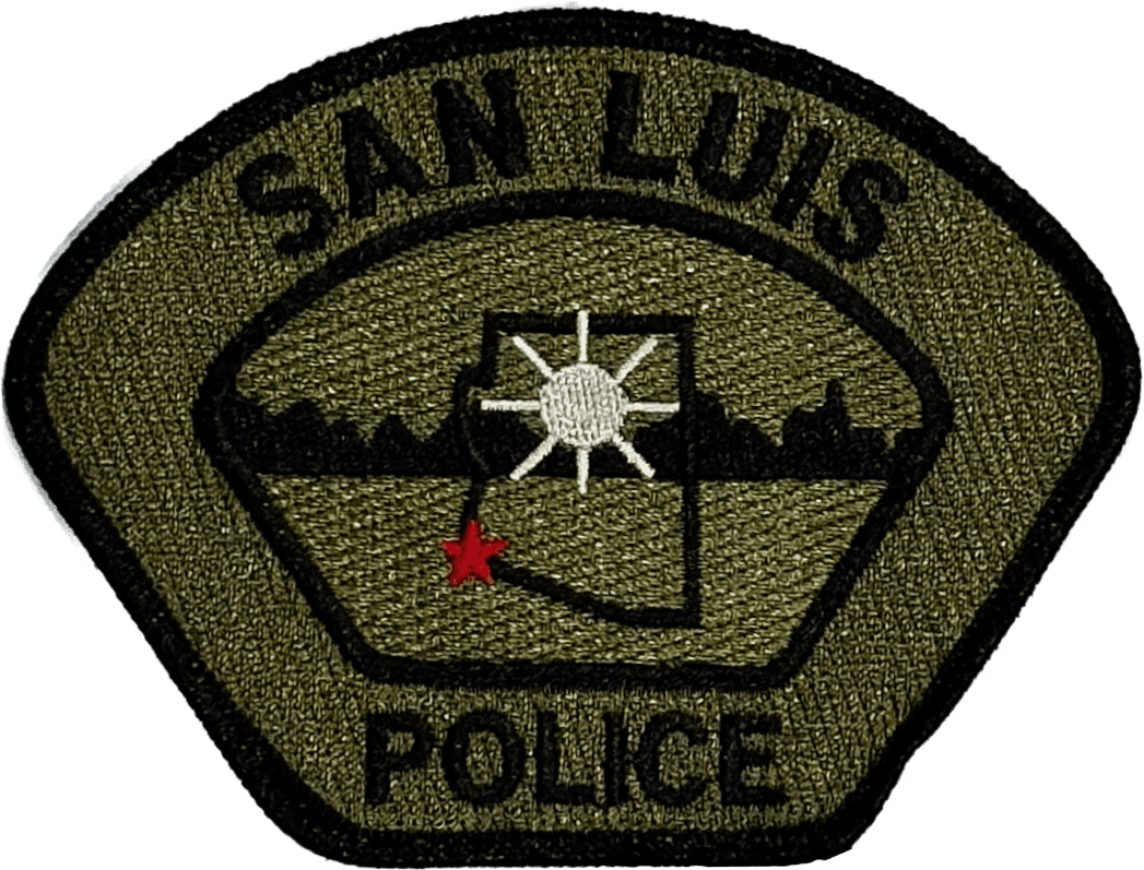 An image of a patch from San Luis Police