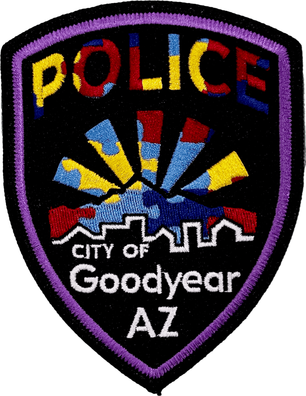 An image of a patch from Goodyear Police