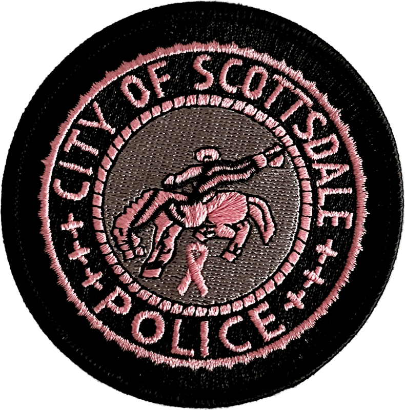 An image of a patch from Scottsdale Police