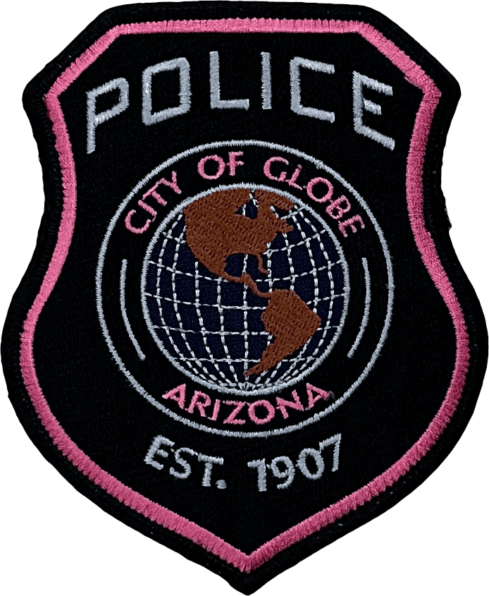 An image of a patch from Globe Police