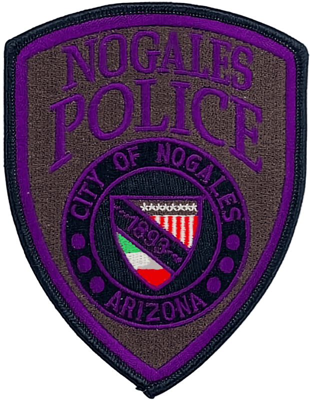 An image of a patch from Nogales Police