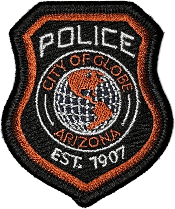 An image of a patch from Globe Police