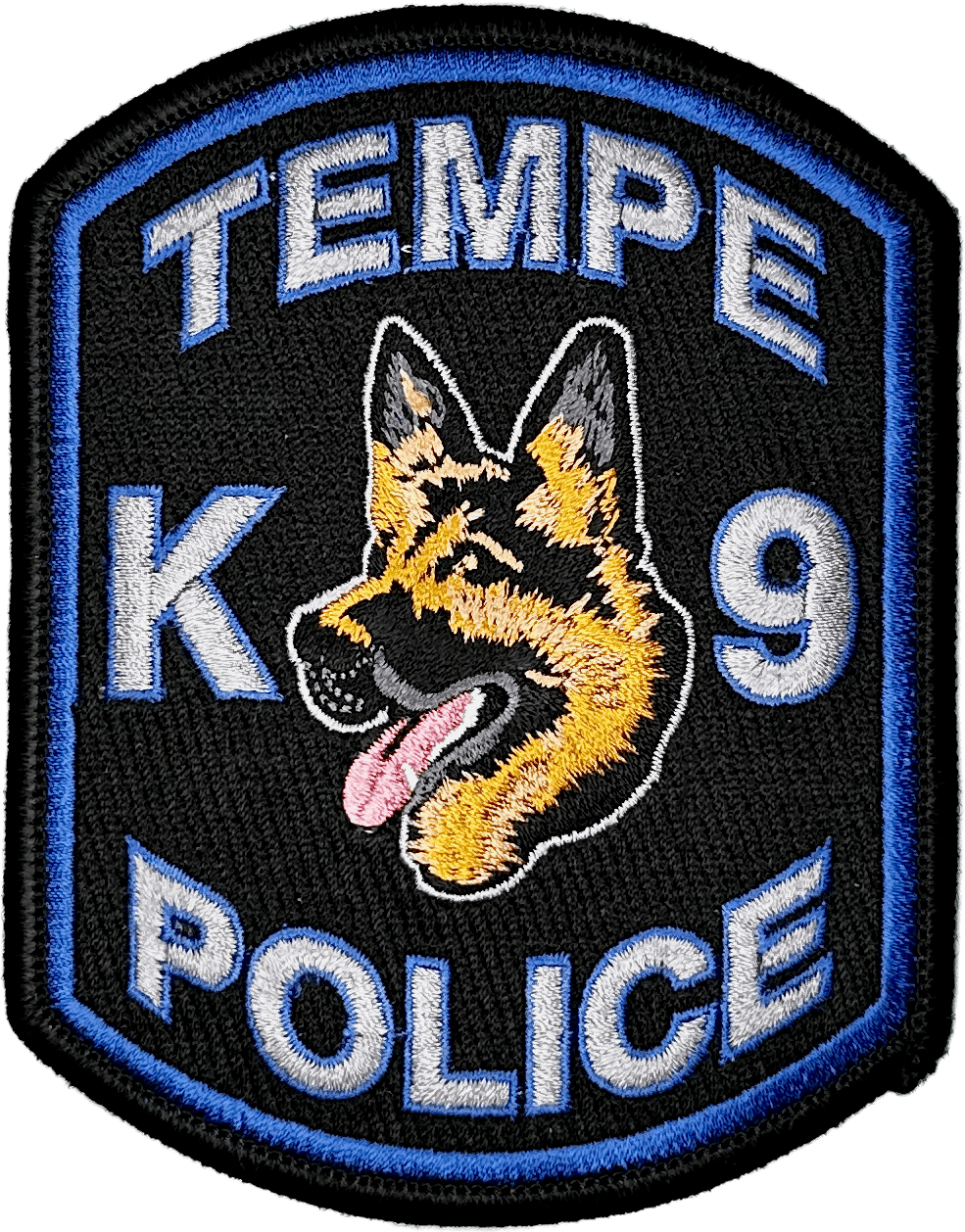 An image of a patch from Tempe Police