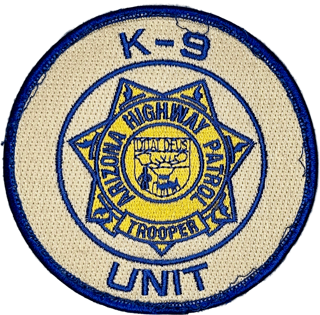 An image of a patch from Arizona Department of Public Safety