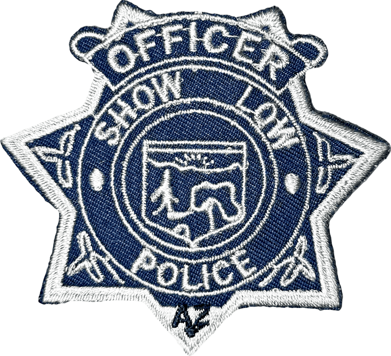 An image of a patch from Show Low Police