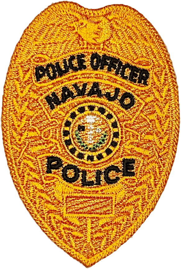 An image of a patch from Navajo Police