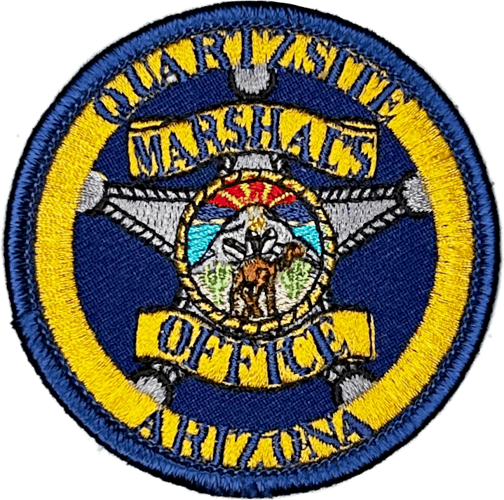 An image of a patch from Quartzsite Police