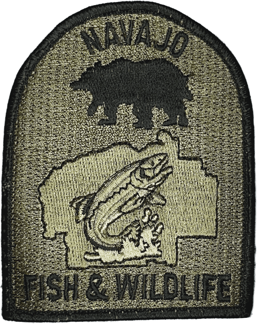 An image of a patch from Navajo Police