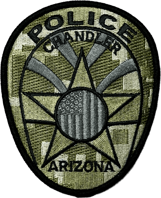 An image of a patch from Chandler Police