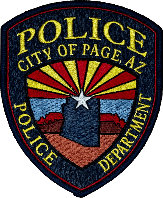 An image of a patch from Page Police