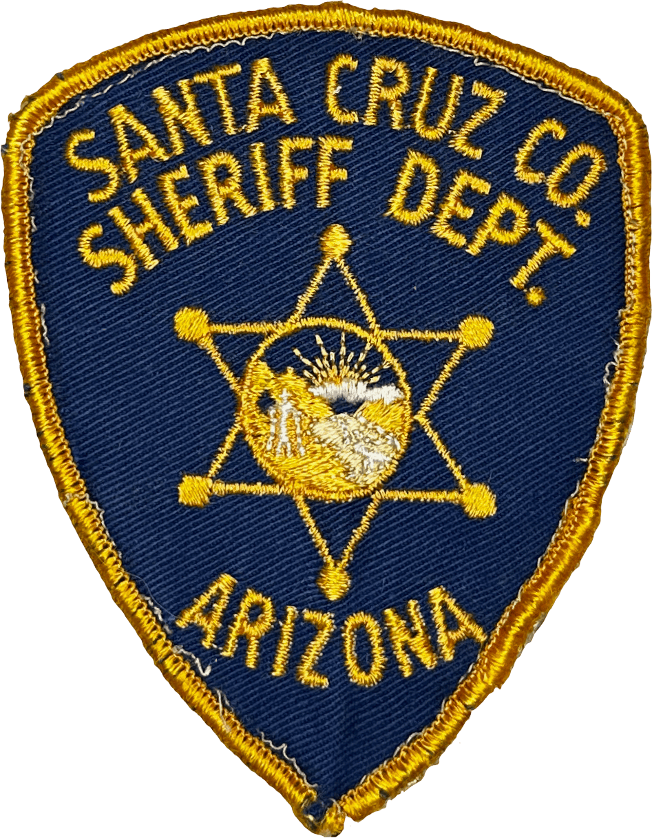 An image of a patch from Santa Cruz County Sheriff