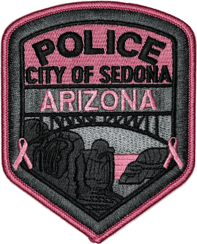 An image of a patch from Sedona Police