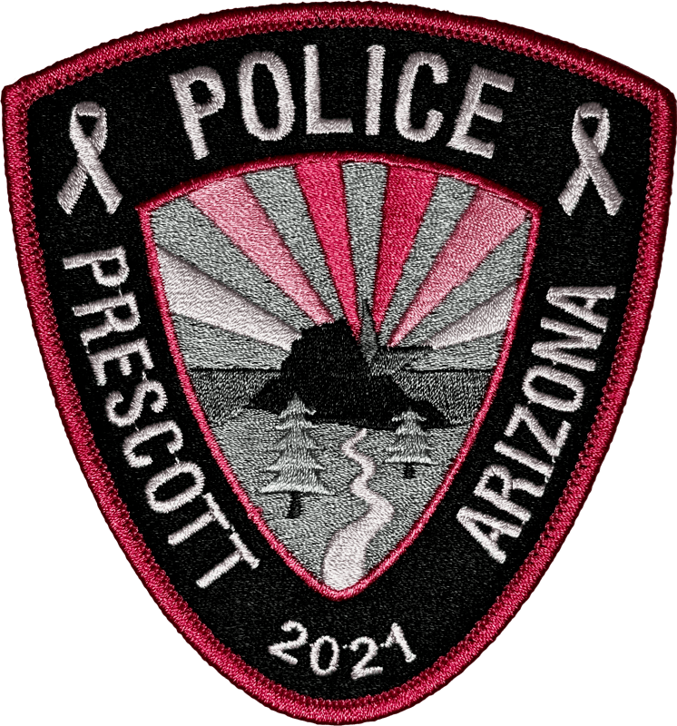 An image of a patch from Prescott Police