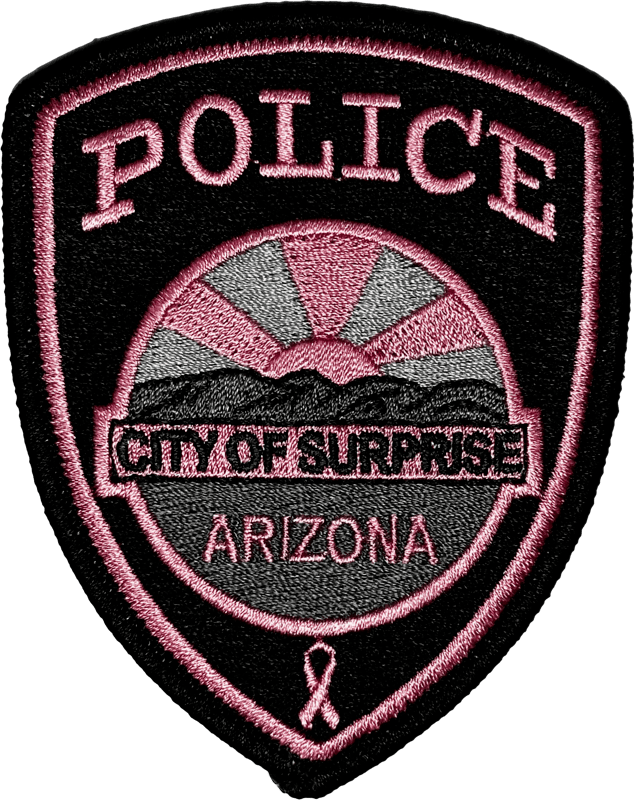 An image of a patch from Surprise Police