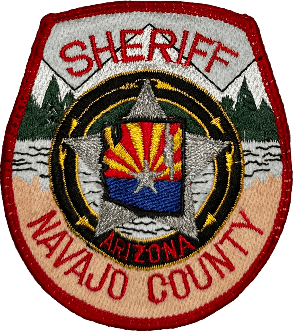 An image of a patch from Navajo County Sheriff