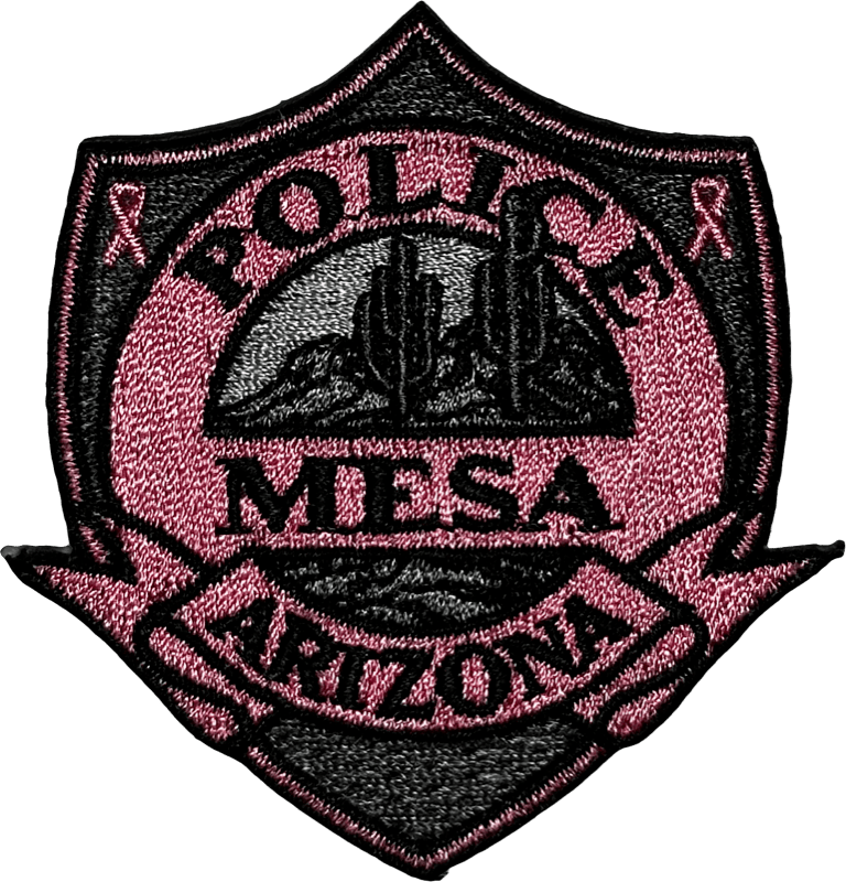 An image of a patch from Mesa Police