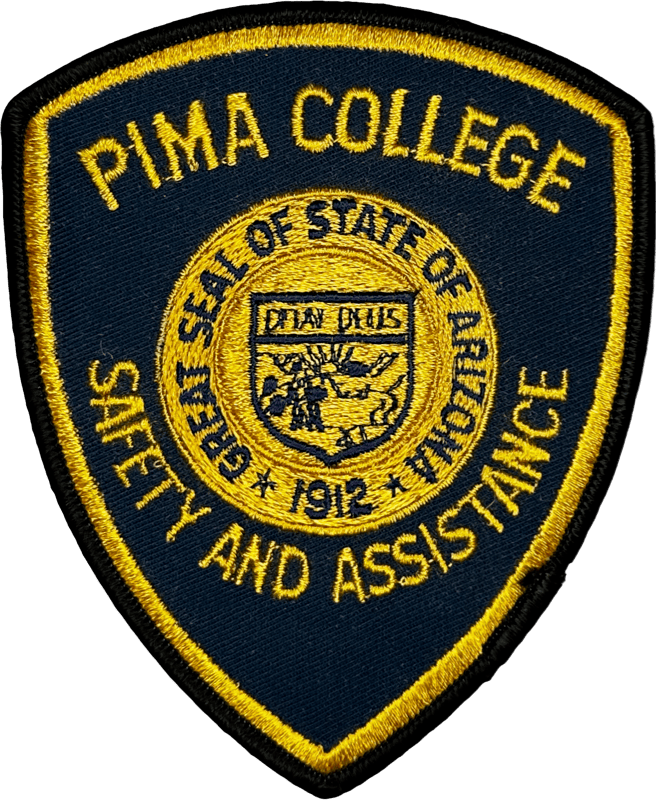 An image of a patch from Pima County Community College Police