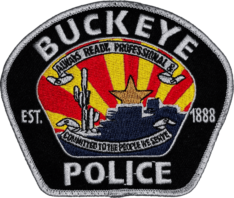 An image of a patch from Buckeye Police