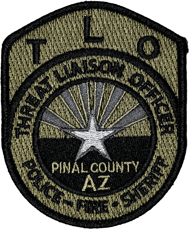 An image of a patch from Pinal County Sheriff