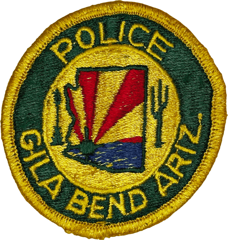 An image of a patch from Gila Bend Police