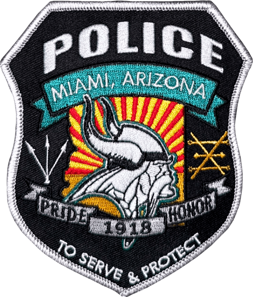 An image of a patch from Miami Police