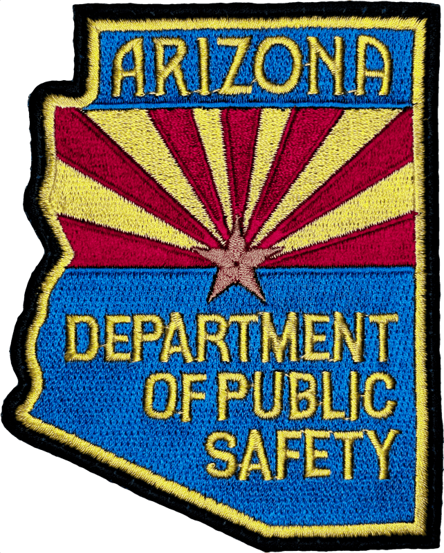 An image of a patch from Arizona Department of Public Safety