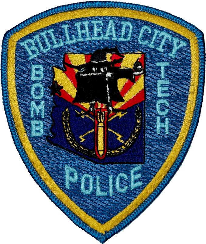 An image of a patch from Bullhead City Police