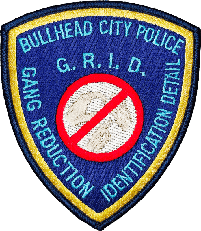 An image of a patch from Bullhead City Police